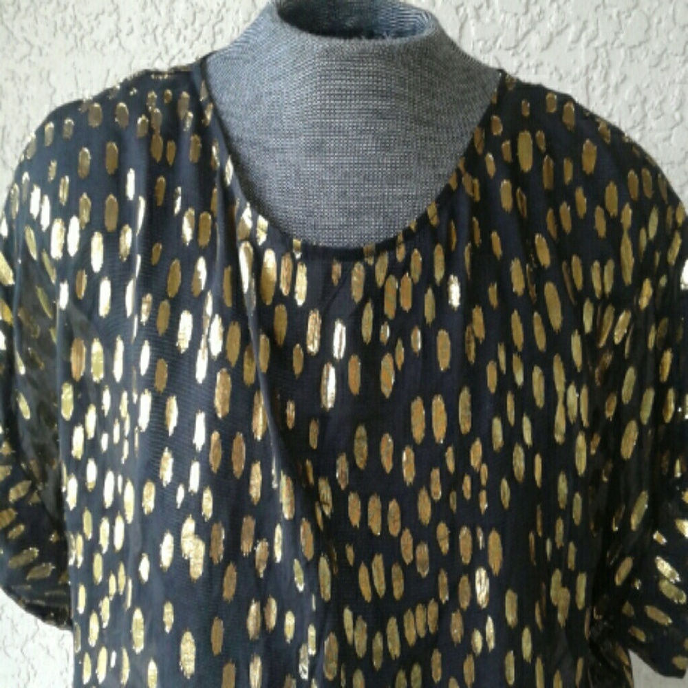 DKNY Sparkly Tunic Dress